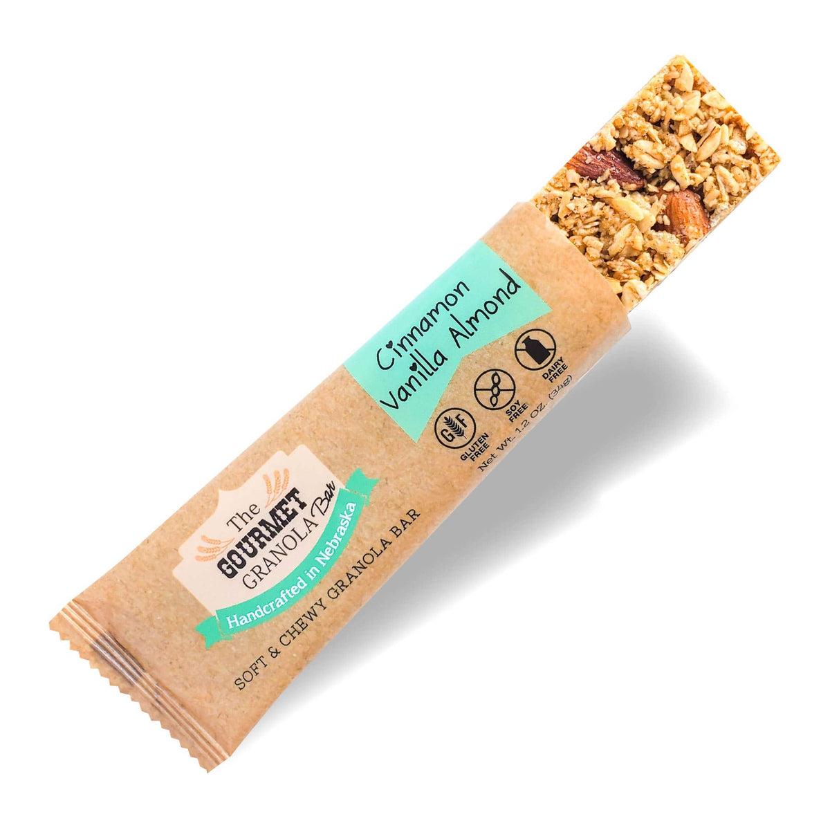 Cinnamon Vanilla Almond Granola Bars, Cereal & Granola Bars from The Gourmet Granola