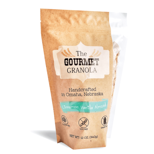 Cinnamon Vanilla Almond Granola, Cereal & Granola from The Gourmet Granola