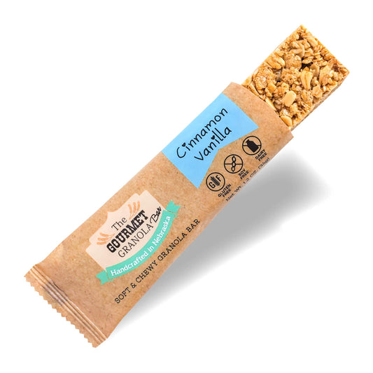 Cinnamon Vanilla Granola Bars from The Gourmet Granola