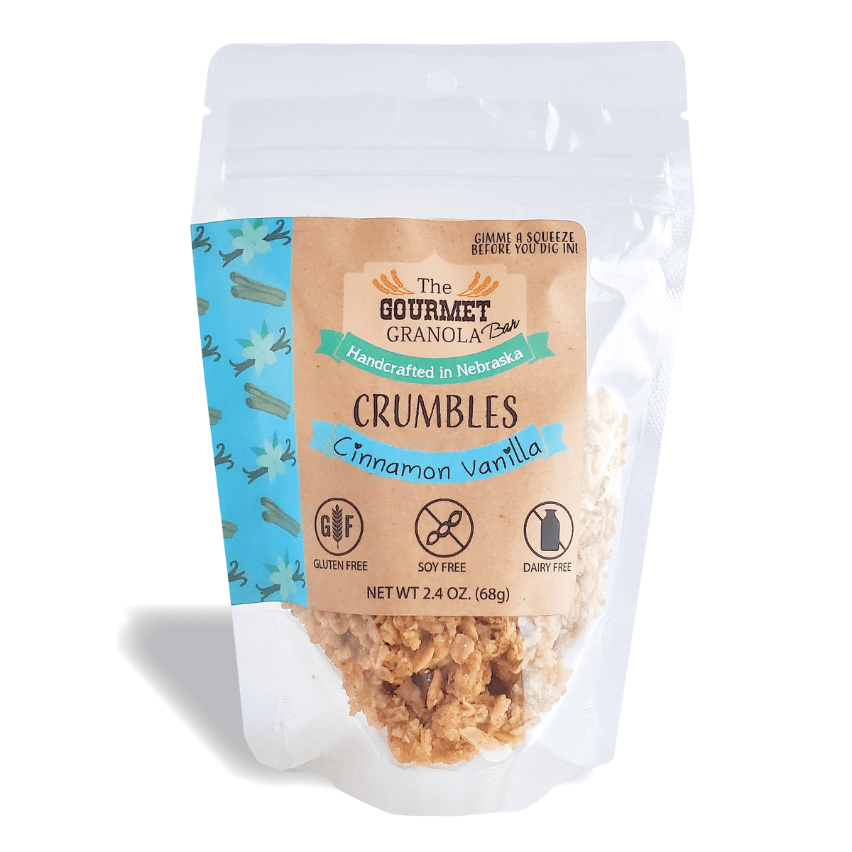 Cinnamon Vanilla Crumbles, Cereal & Granola from The Gourmet Granola