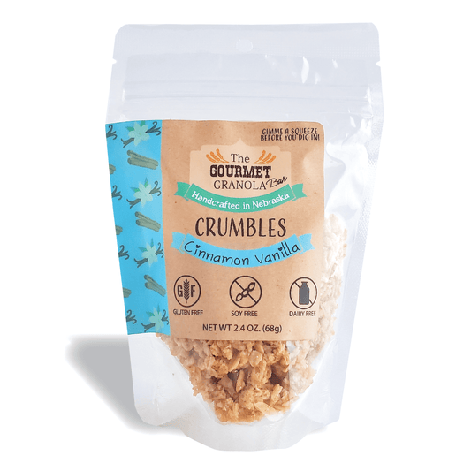Cinnamon Vanilla Crumbles, Cereal & Granola from The Gourmet Granola