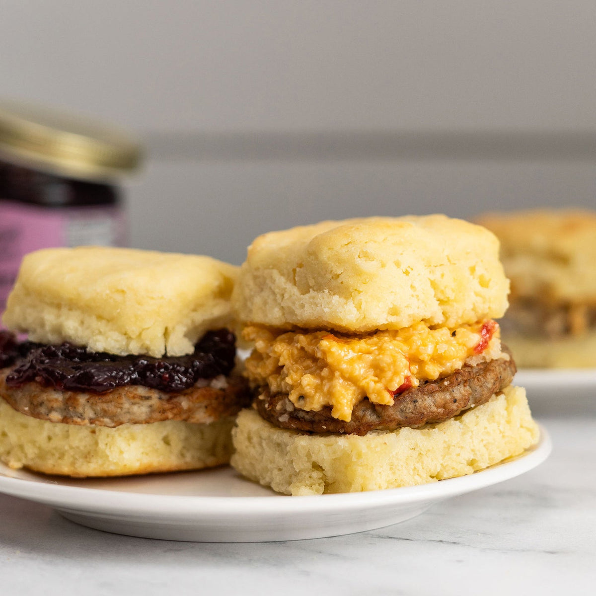 Sausage Biscuits (16 Sandwiches), Biscuits from Callie's Hot Little Biscuit