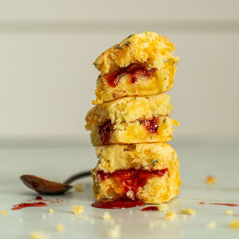 Cheese & Chive Biscuits (24 Biscuits), Biscuits from Callie's Hot Little Biscuit