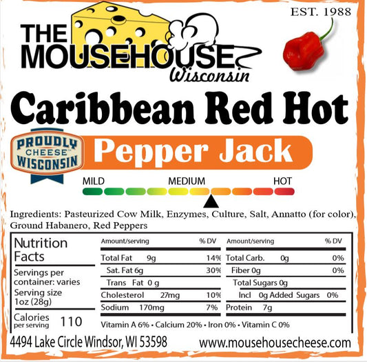 Caribbean Red Hot Pepper Jack, image 2 of 2