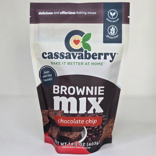 Gluten-Free Chocolate Brownie Mix | Plant-Based, Pantry from Cassavaberry®