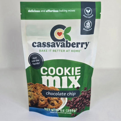 Gluten-Free Chocolate Chip Cookie Mix | Plant-Based, Pantry from Cassavaberry®