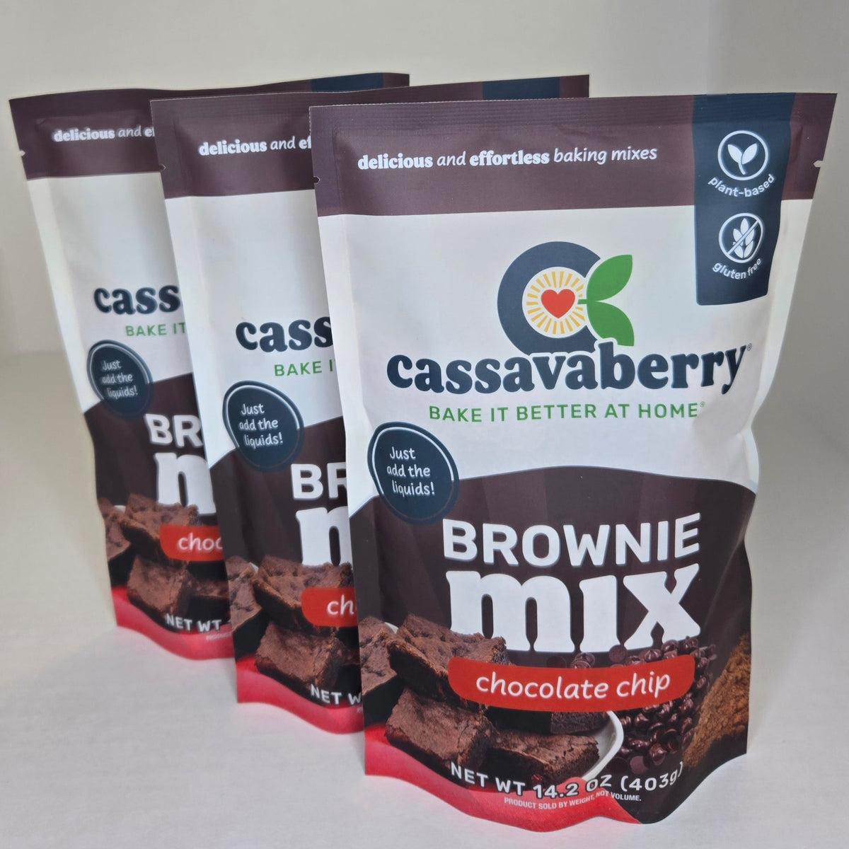 Gluten-Free Chocolate Brownie Mix | Plant-Based, Pantry from Cassavaberry®