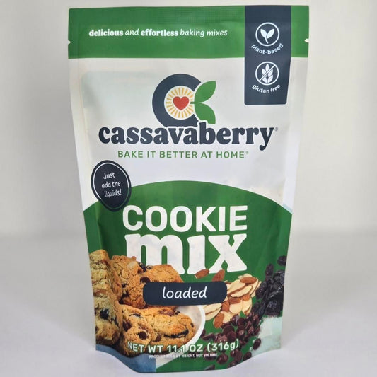Gluten-Free Loaded Cookie Mix | Plant-Based, Pantry from Cassavaberry®