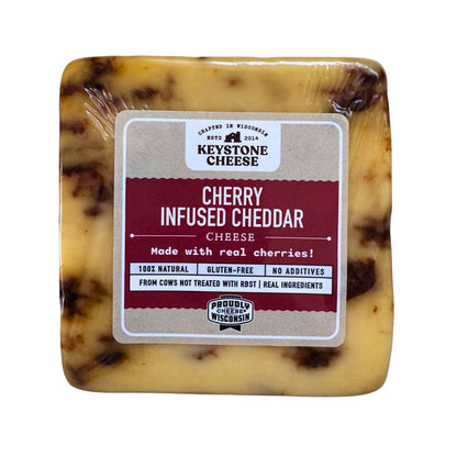 Cherry Infused Cheddar, Cheese from Keystone Cheese