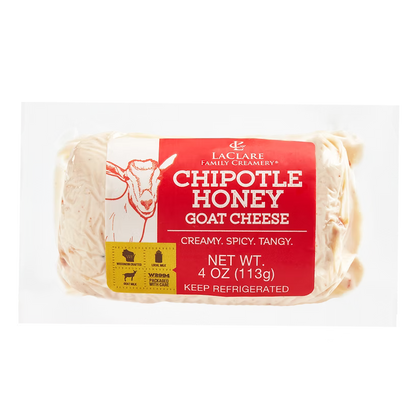 LaClare Chipotle Honey Goat Cheese, Cheese from Keystone Cheese