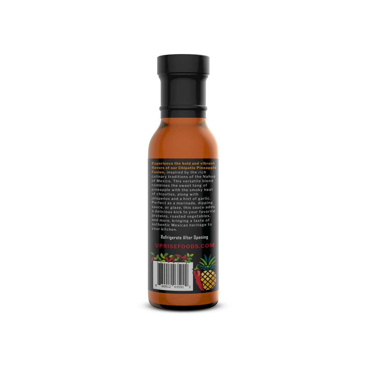 Chipotle Pineapple Fusion | Organic Dipping Sauce + Marinade (12 oz)