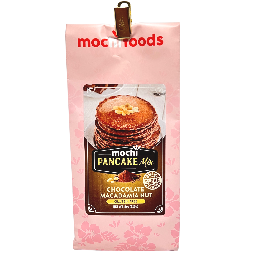Mochi Foods - Chocolate Macadamia Nut Mochi Pancake Mix