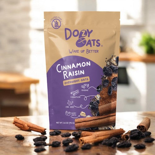 10-Pack Sampler Box with jar, Box from Dozy Oats