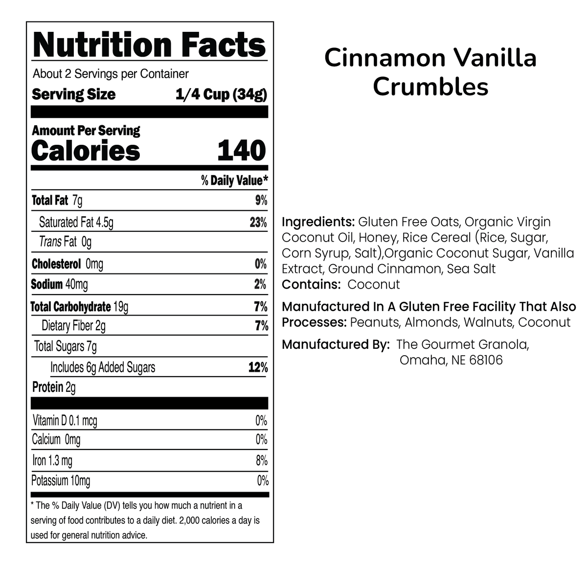 Cinnamon Vanilla Crumbles, image 4 of 7