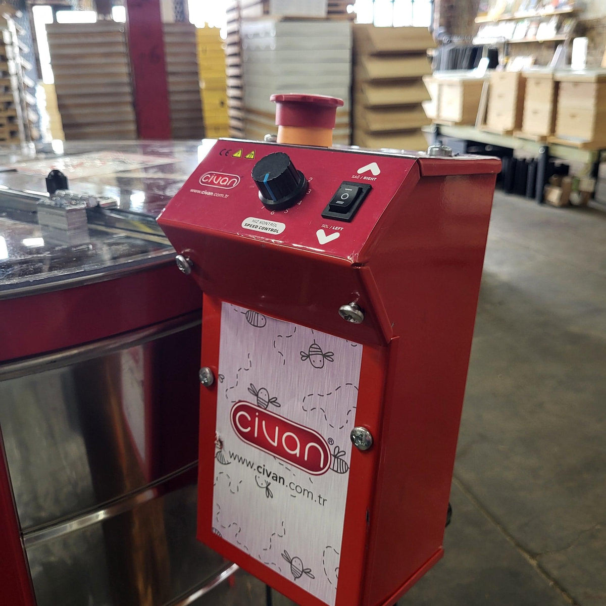 Civan Electric 24 Frame Honey Extractor 12r / 24r / 24r, image 3 of 11