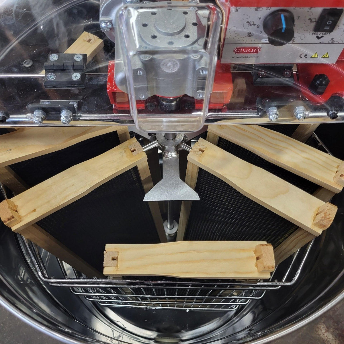 Civan Electric 9 Frame Honey Extractor 3t and 6r / 6r, image 3 of 13