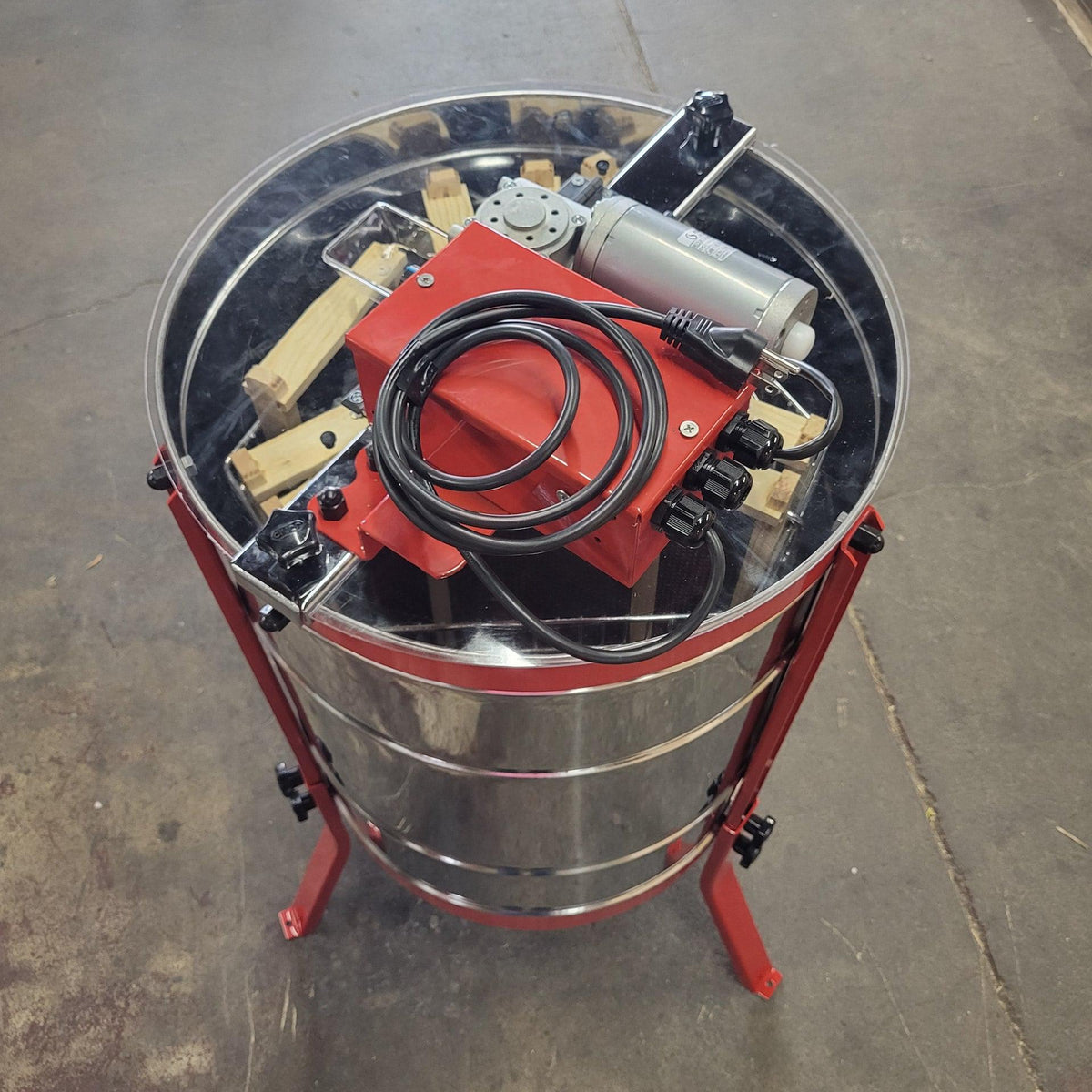 Civan Electric 9 Frame Honey Extractor 3t and 6r / 6r, image 7 of 13