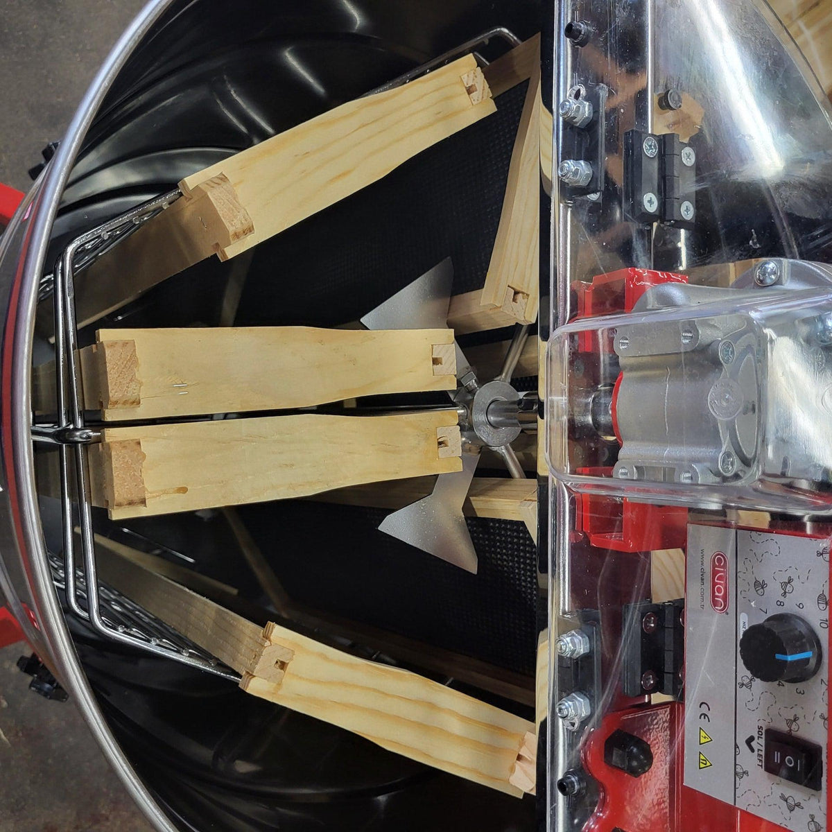 Civan Electric 9 Frame Honey Extractor 3t and 6r / 6r, image 8 of 13