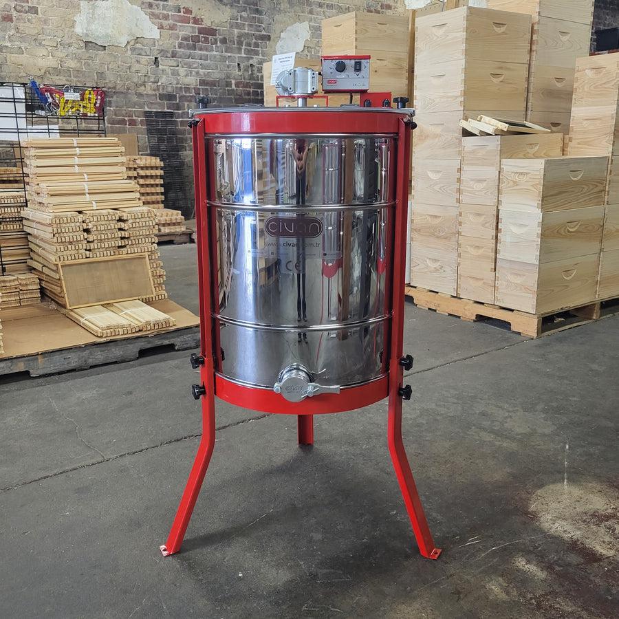 Civan Electric 9 Frame Honey Extractor 3t and 6r / 6r, Food Processors from Foxhound Bee Company