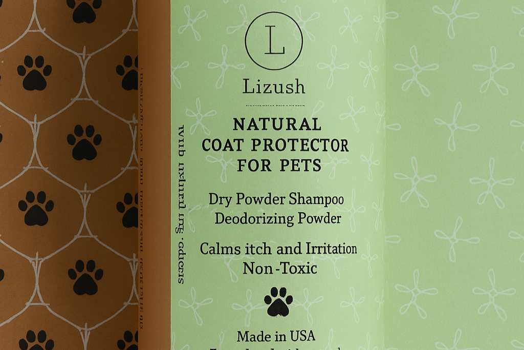Natural Coat Protector for PETS - Powder, Pet from Lizush