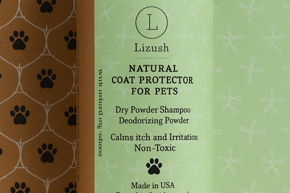 Natural Coat Protector for PETS - Powder, Pet from Lizush