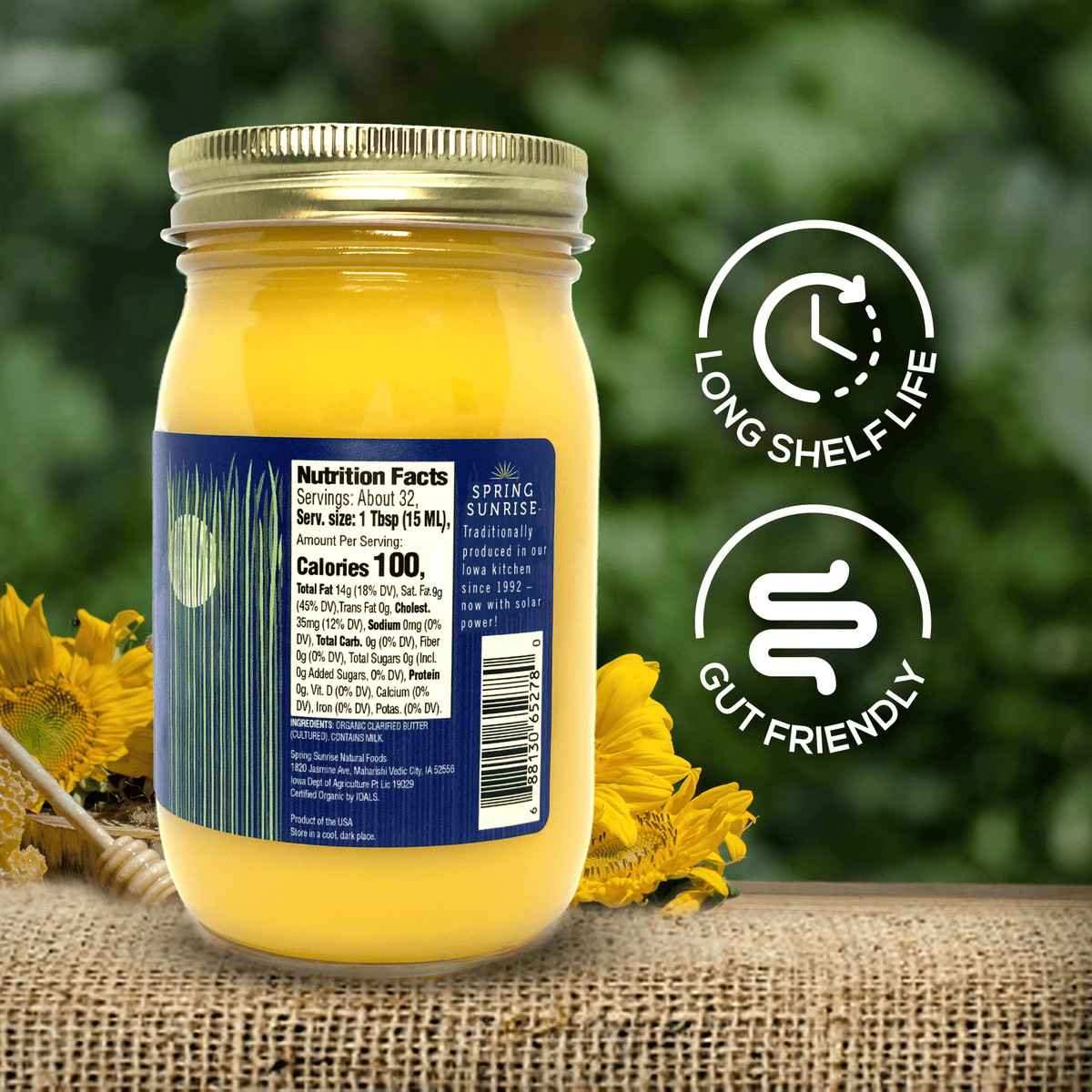 Organic Cultured Ghee, image 2 of 6