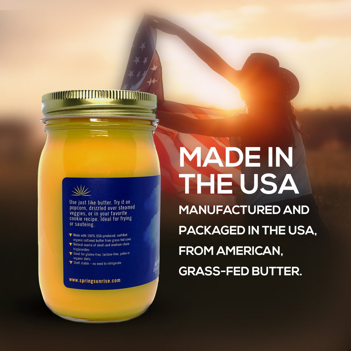 Organic Cultured Ghee, image 4 of 6