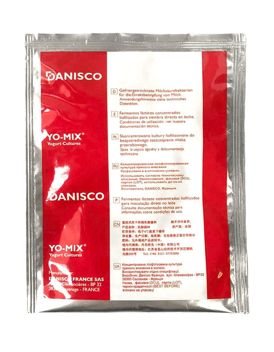 Indian Style Yogurt (Dahi) Culture - YO-MIX 900 LYO 50 DCU from Pure Indian Foods