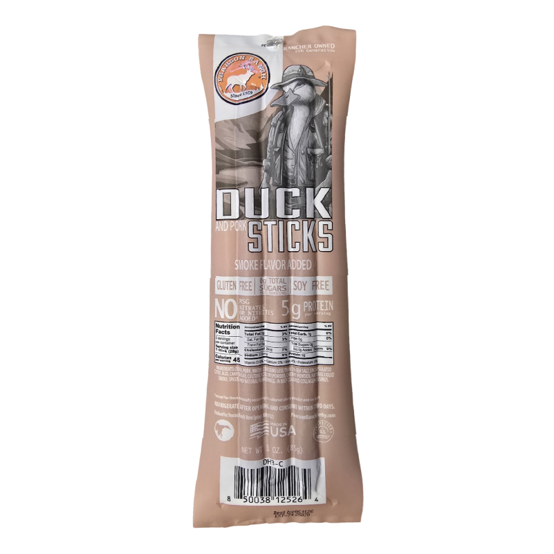 Duck Snack Stick Multipack, Meat from Pearson Ranch Jerky