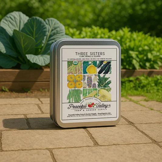 Gift Seed Tin - Three Sisters Collection by Grow Organic