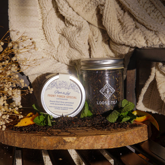 Front Porch Special Glass Jar of Loose Leaf Tea - 30 Servings