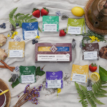 Caffeinated Sampler - Box of 16 Tea Bags