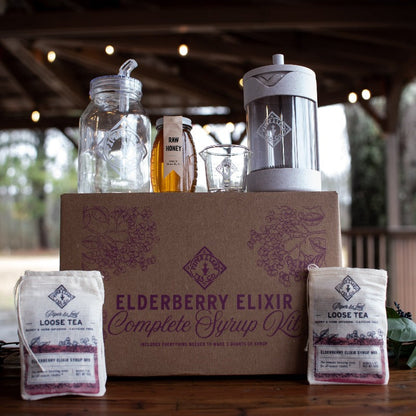 Elderberry Elixir Complete Syrup Kit