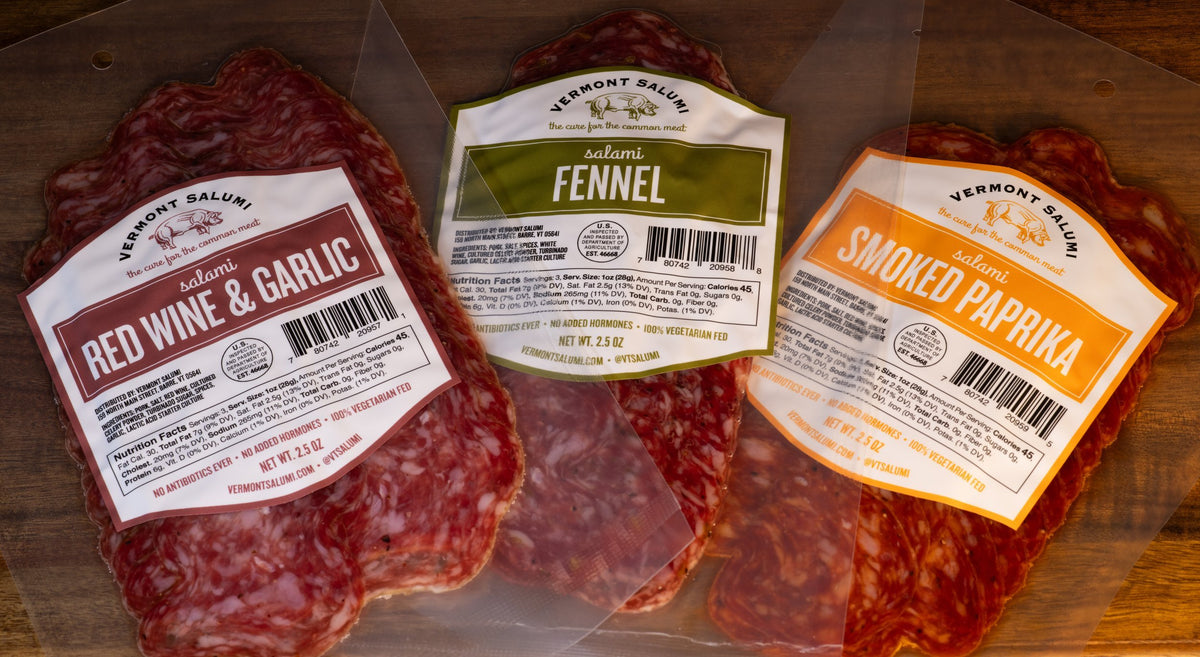 Smoked Paprika Sliced Salami (8 Pack)