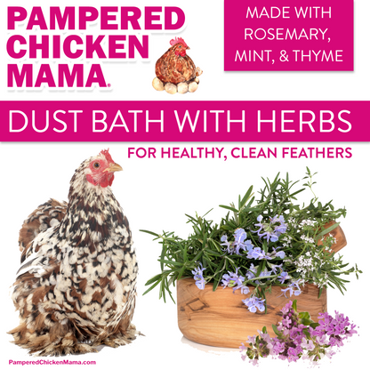 Bathing Dust With Herbs To Prevent & Repel Mites from Dahlia Pets