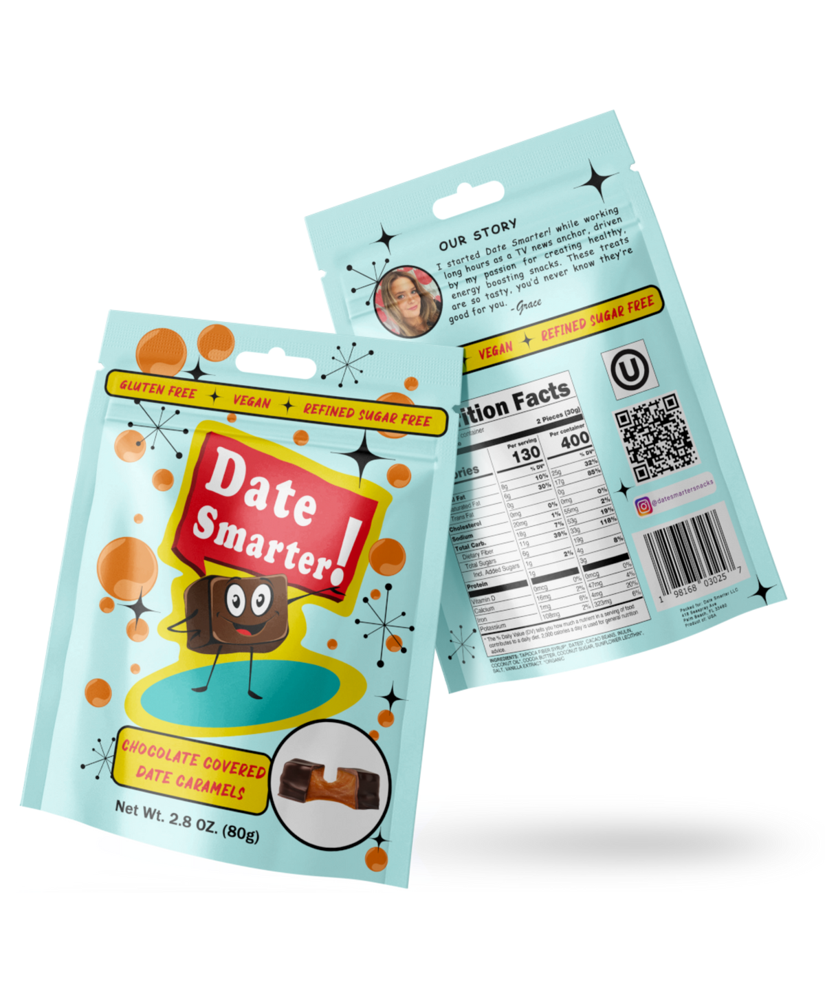 Chocolate Covered Date Caramels