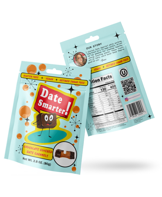 Chocolate Covered Date Caramels