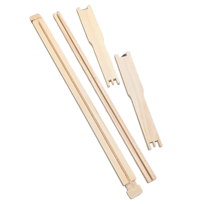 Deep 9 1/8-Inch Langsroth Frame, Unassembled, Grooved Top / Grooved Bottom