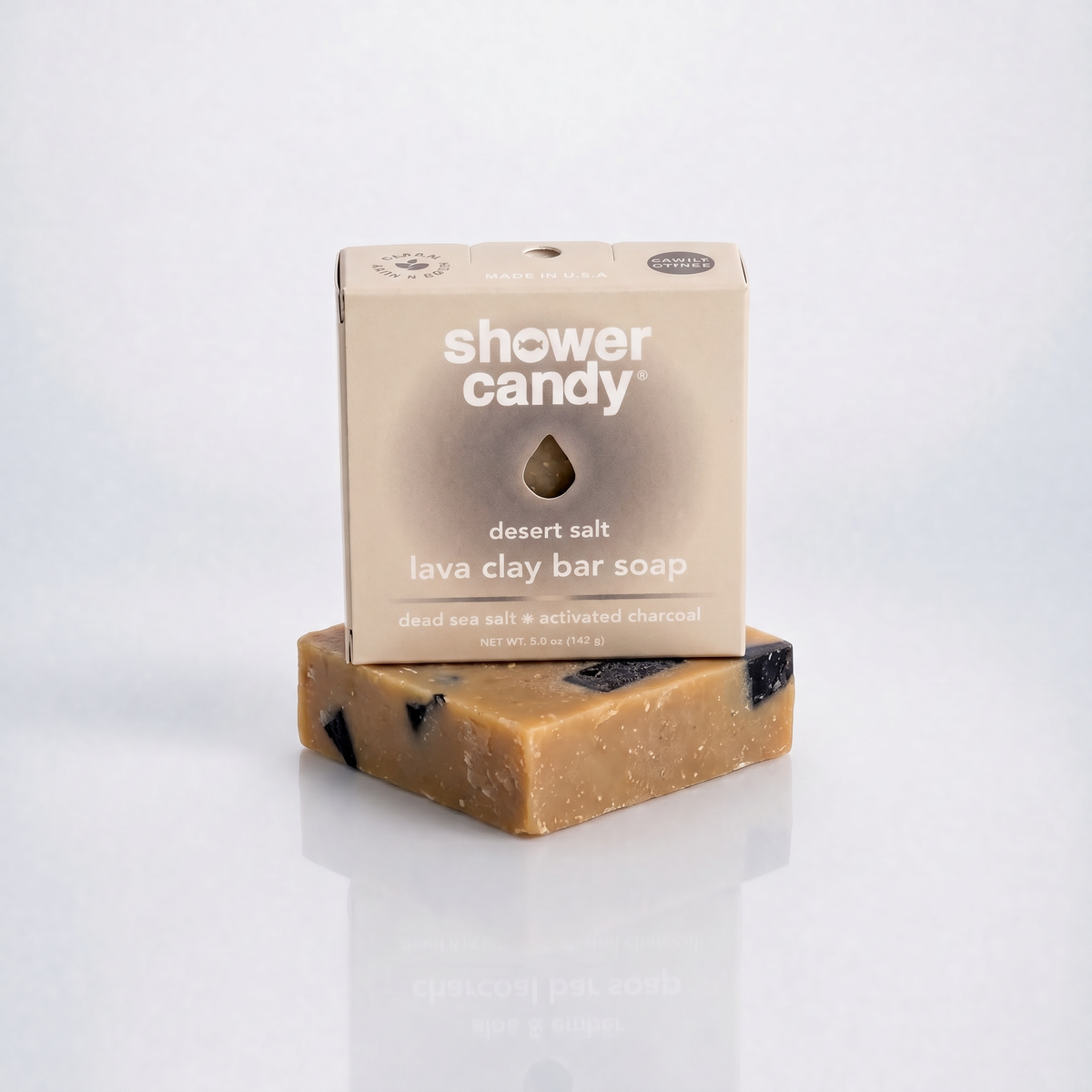 Desert Salt Lava Clay Body Wash Bar