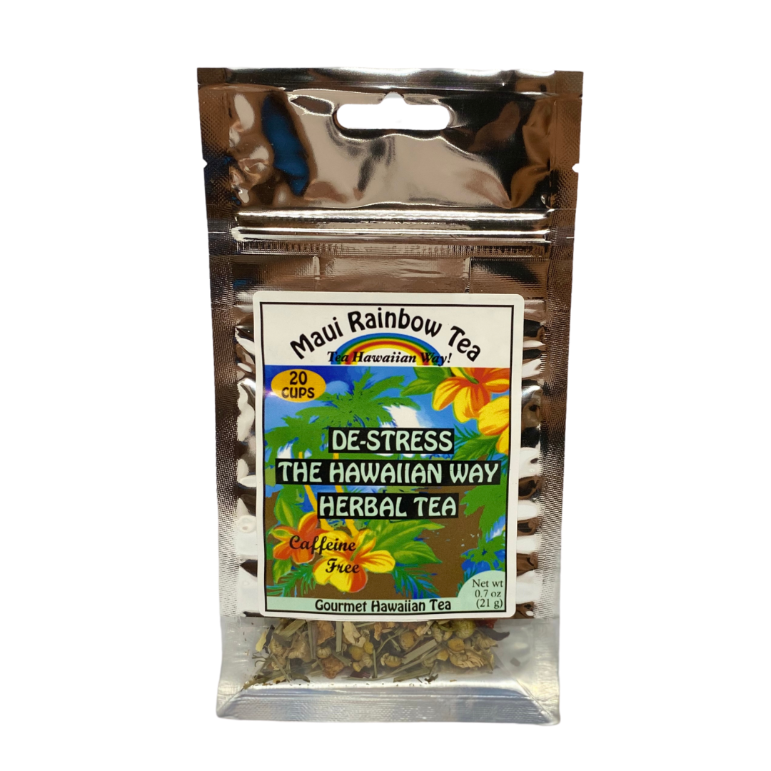 Maui Rainbow Tea De-Stress The Hawaiian Way Herbal Tea by Tastes of Aloha