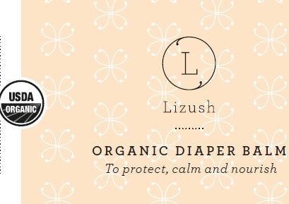 ORGANIC DIAPER BALM To protect, calm and nourish, Health & Beauty from Lizush
