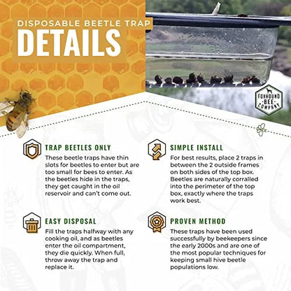 Disposable Small Hive Beetle Trap