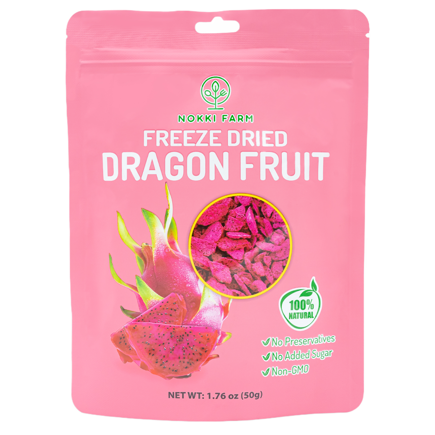 Freeze-Dried Red Dragon Fruit