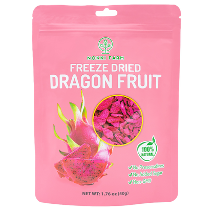 Freeze-Dried Red Dragon Fruit
