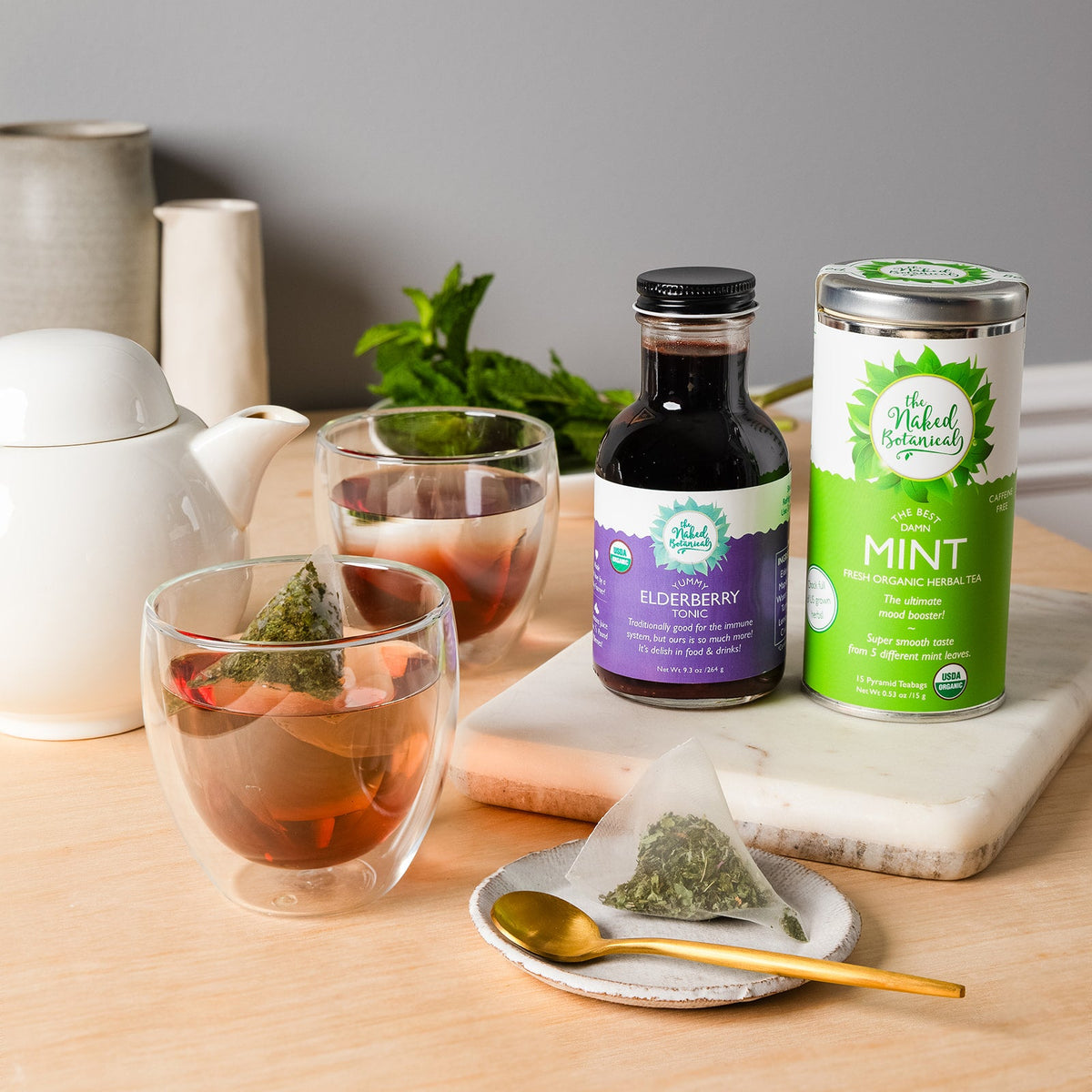 Best Damn Mint Herbal Tea