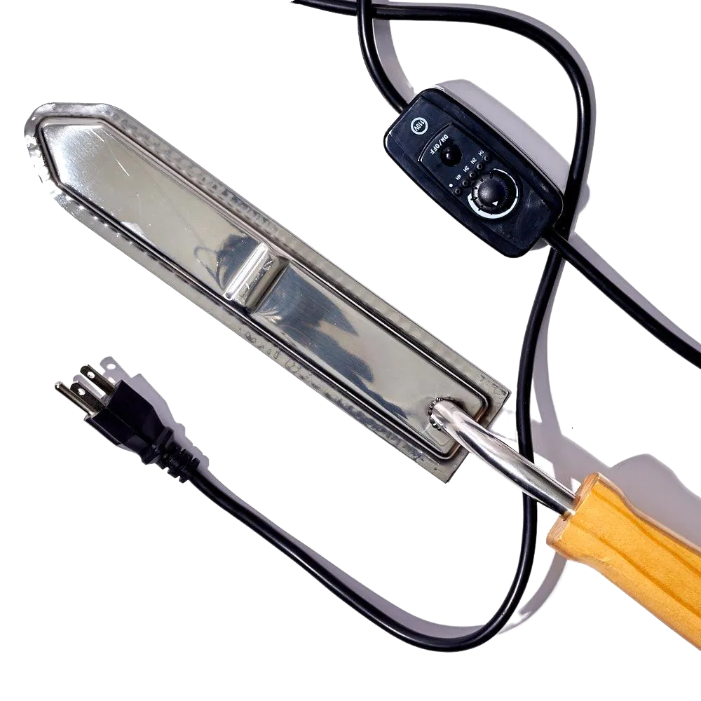 Electric Uncapping Knife with Thermostat Control by Foxhound Bee Company