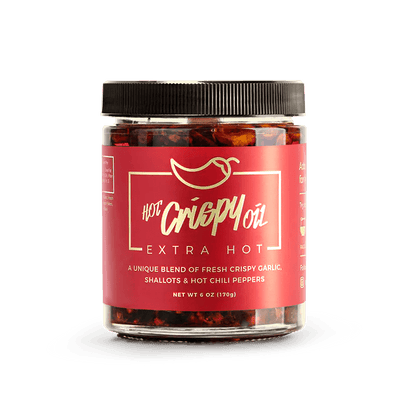 Extra Hot Crispy Oil –  Chili Crisp Garlic Oil
