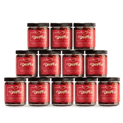 Extra Hot Crispy Oil –  Chili Crisp Garlic Oil