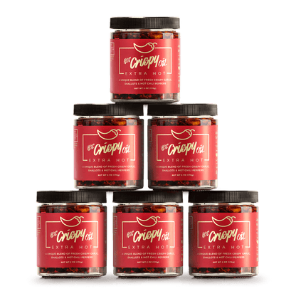 Extra Hot Crispy Oil –  Chili Crisp Garlic Oil