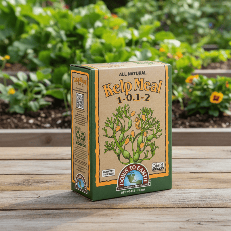 Kelp Meal 1-0.1-2 (4 lb Box), Garden from Grow Organic